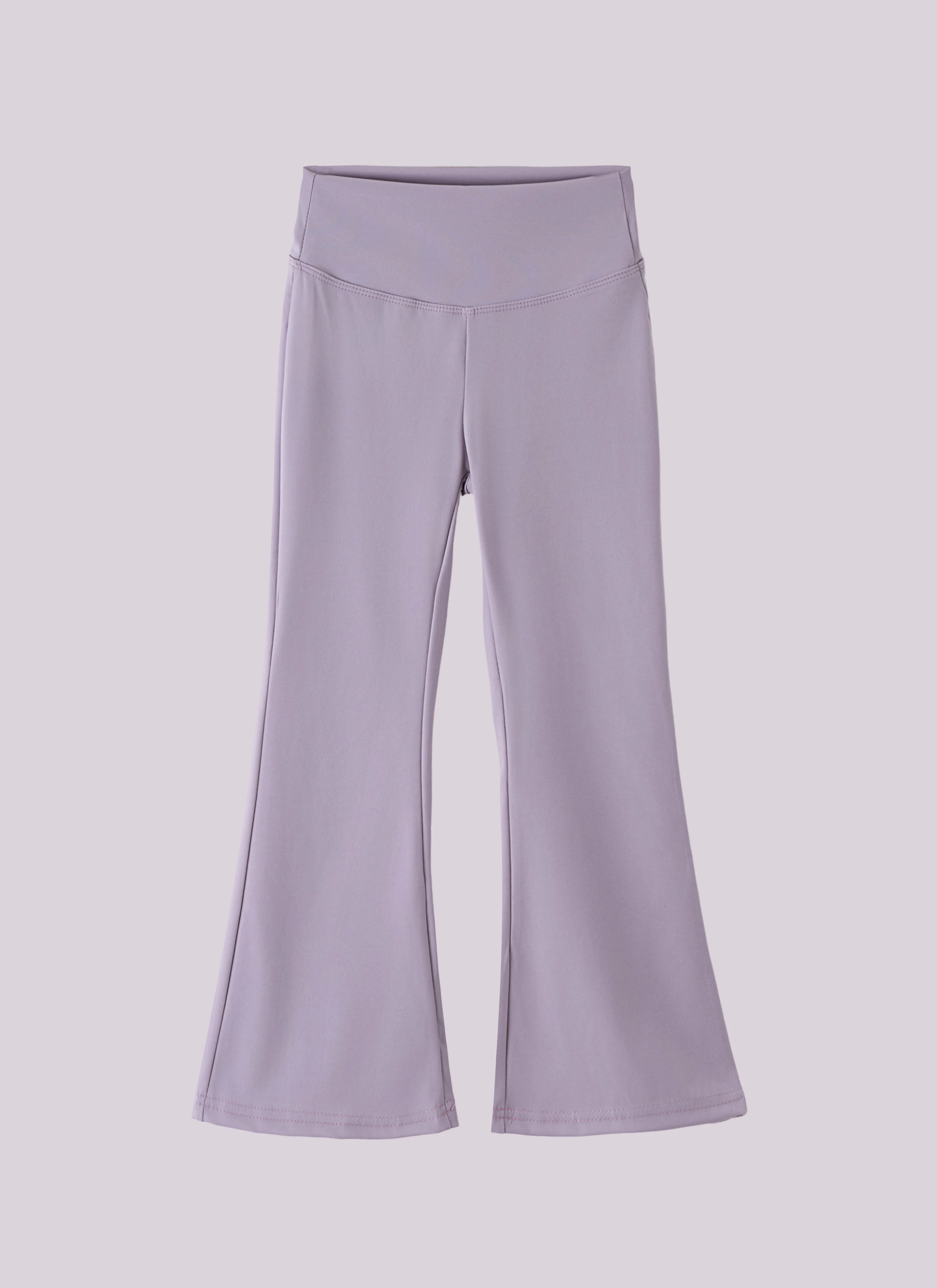 Girls Flared Pants High Waist 2024 Yoga Leggings Teenagers Stretch Elastic Waistband Kids Sportswear Trousers Autumn Spring