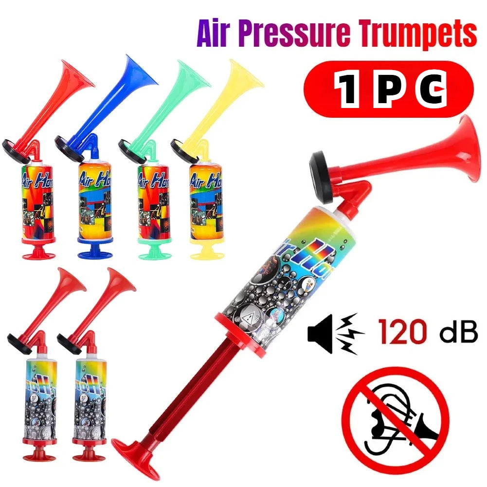 Football Championship Fanfare Reusable Football Stadium Horn Soccer Air Cheering Horn for Boating Sports Events Birthday Parties