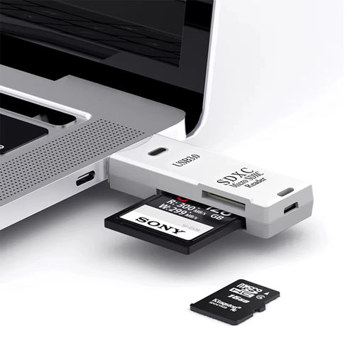 2 In 1 USB 3.0 Card Reader Micro TF SD Card Reader USB Adapter High Speed Card Reader TF Memory Card For PC Laptop Accessories