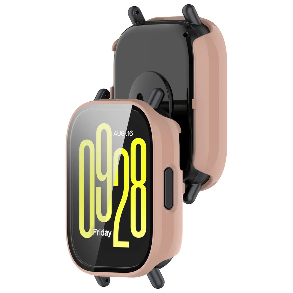 Tempered Glass+PC Case For Xiaomi Redmi Watch 5 Active/Lite Cover Soft TPU Screen Protector Watch Cases For Redmi Watch 5 Lite