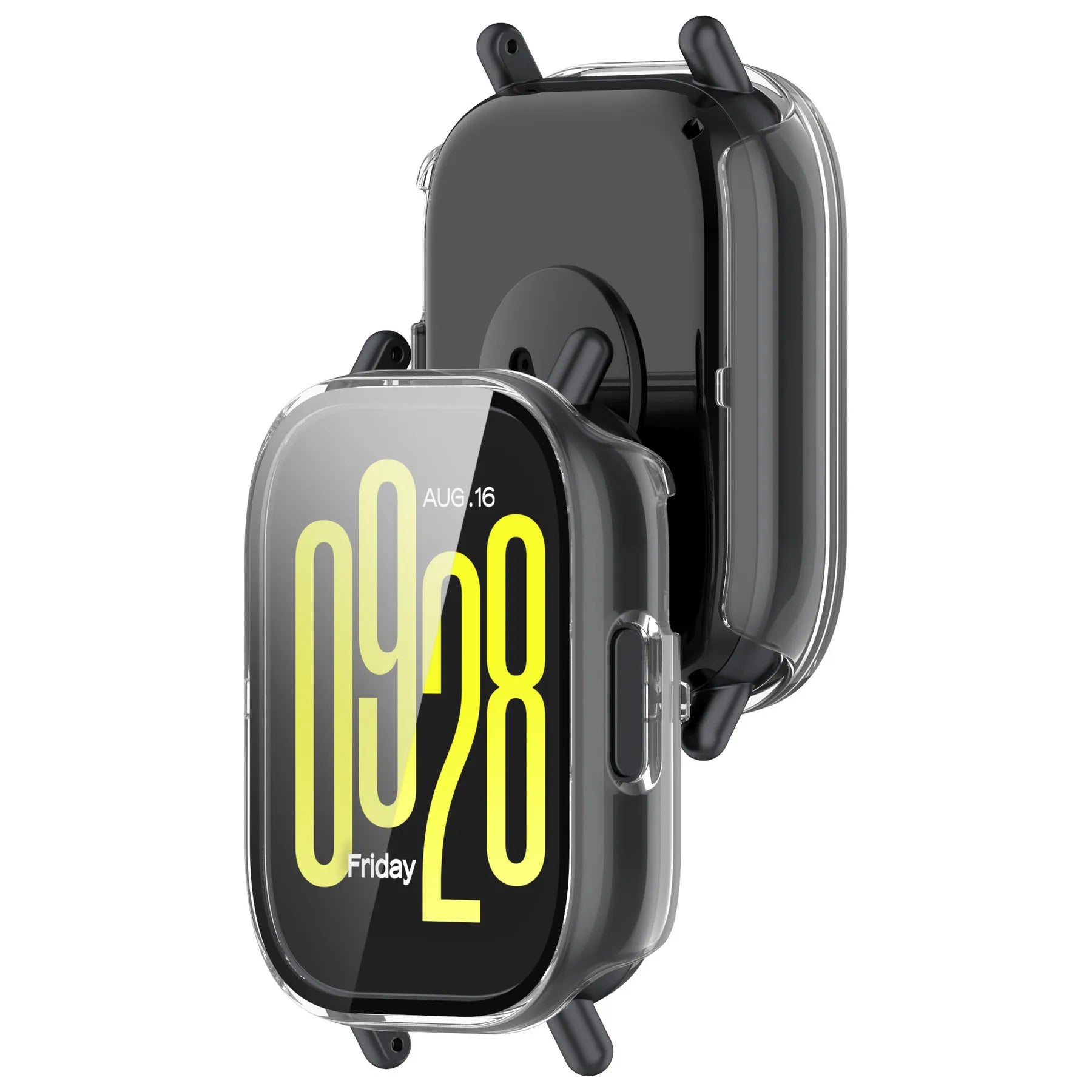Tempered Glass+PC Case For Xiaomi Redmi Watch 5 Active/Lite Cover Soft TPU Screen Protector Watch Cases For Redmi Watch 5 Lite