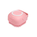 New pet bath massage brush bathroom multifunctional dog cat soft safety silicone pet bath accessories dog cat tools