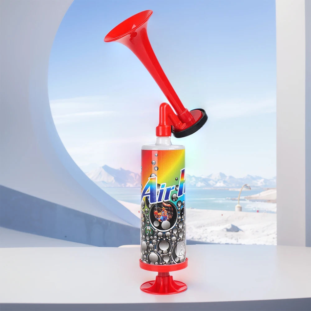 Football Championship Fanfare Reusable Football Stadium Horn Soccer Air Cheering Horn for Boating Sports Events Birthday Parties
