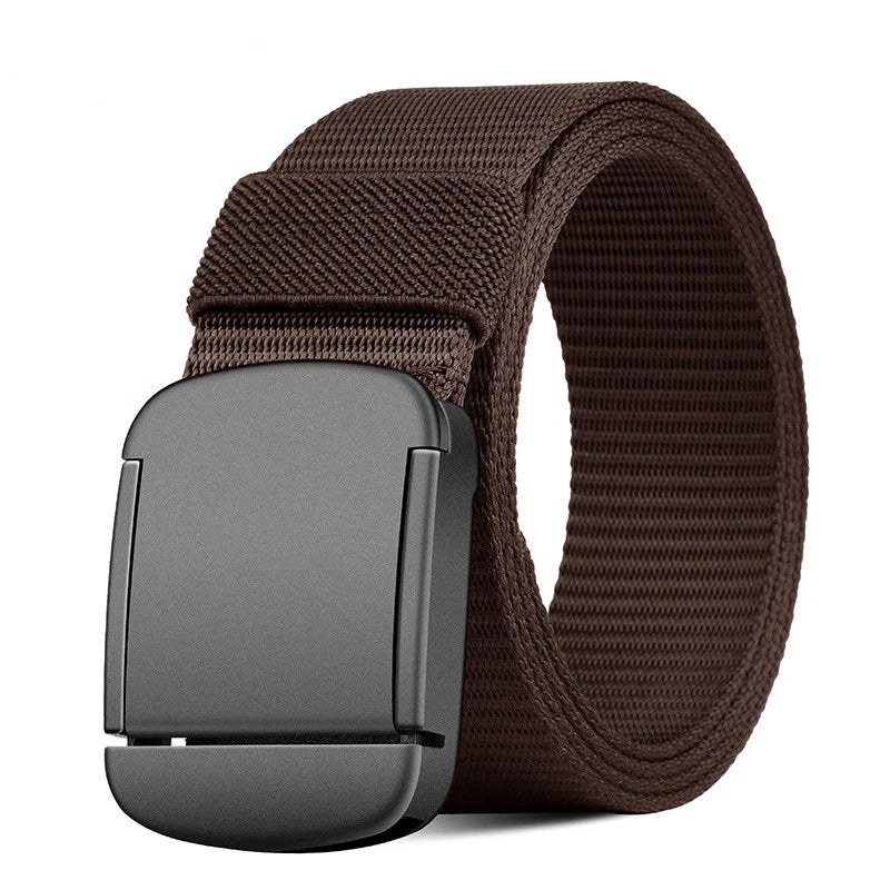 Military Automatic Buckle Nylon Belt Outdoor Hunting Multifunctional Tactical Canvas Belt High Quality Men And WomenBelt