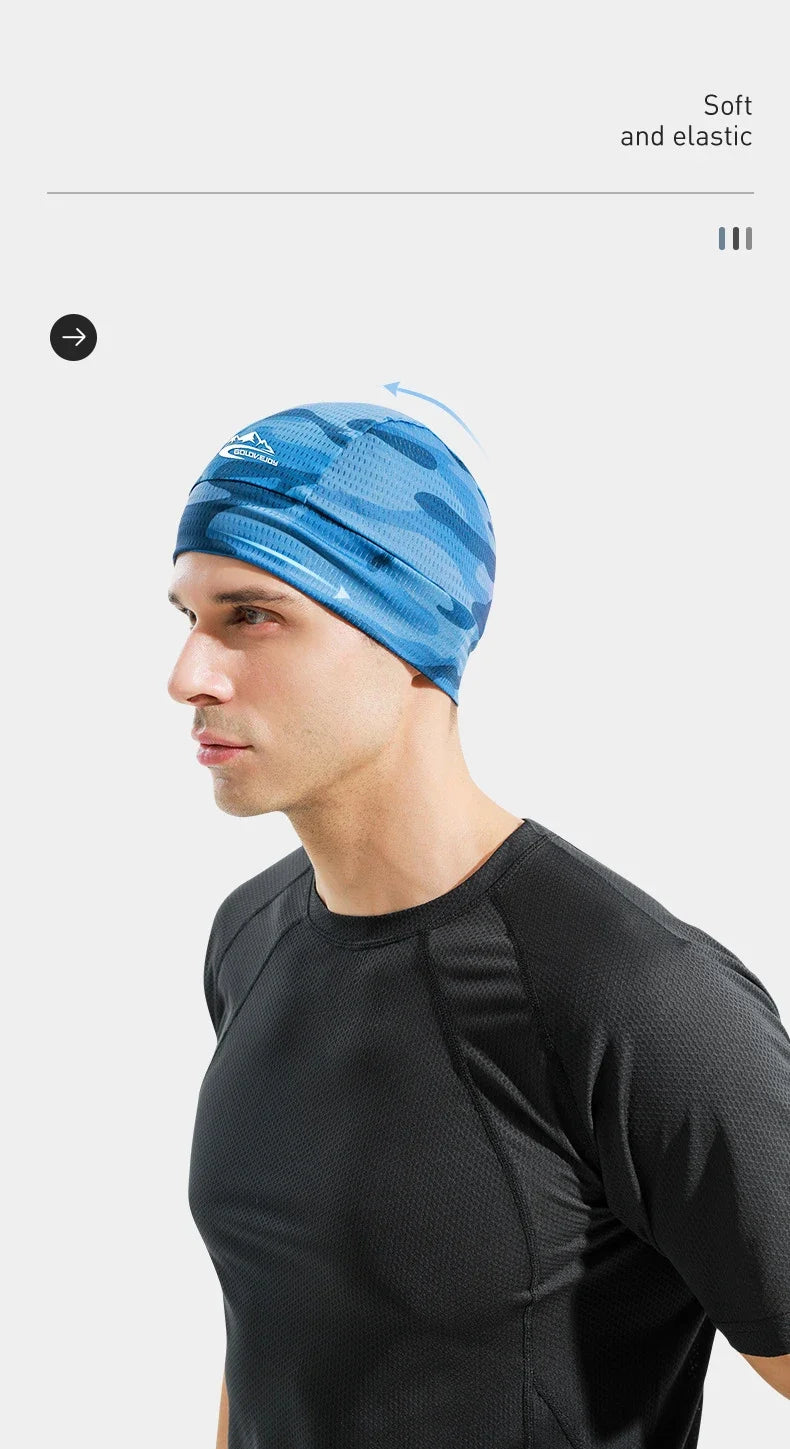 Bike Helmet Liner Cap – Moisture-Wicking Skull Cap for Cycling, MTB & Running, Keeps Hair Dry Under Helmet