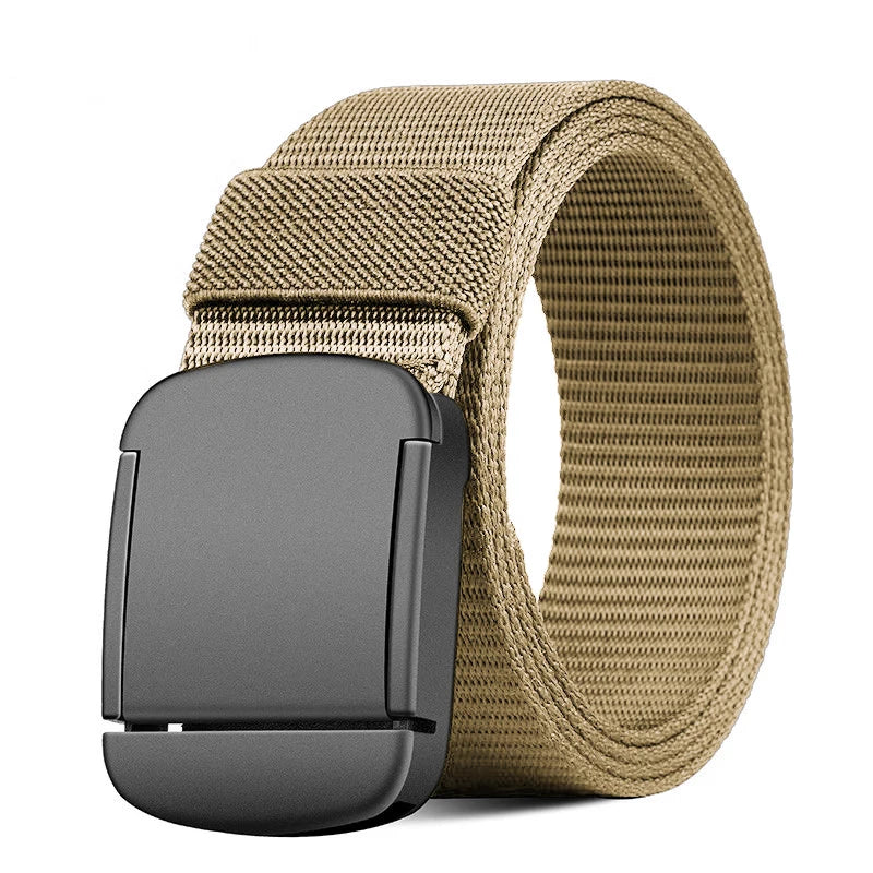 Military Automatic Buckle Nylon Belt Outdoor Hunting Multifunctional Tactical Canvas Belt High Quality Men And WomenBelt