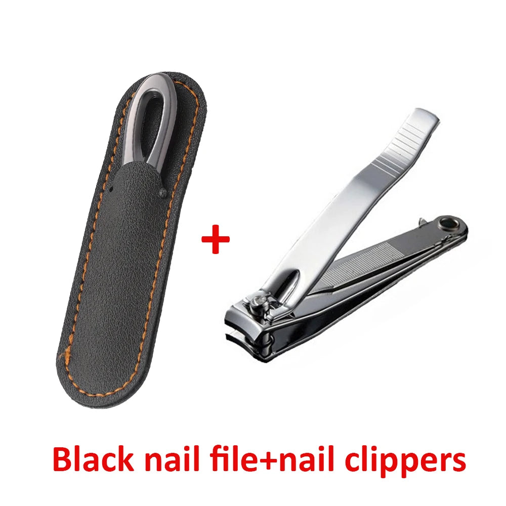 Stainless Steel Diamond Grit Nail File, Durable and Hypoallergenic, for Finger and Toe Nails, Perfect for Hard and Thick Nails