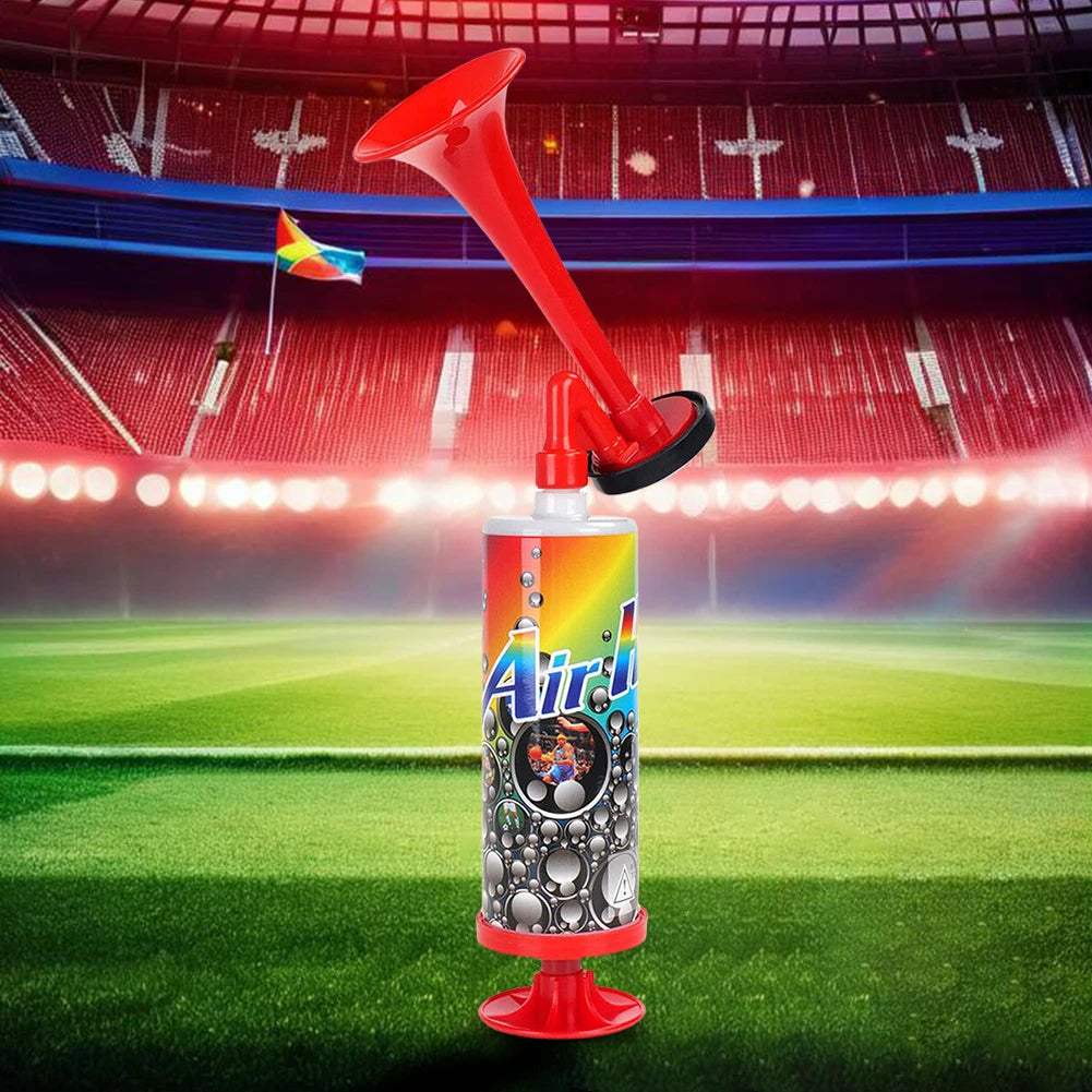 Football Championship Fanfare Reusable Football Stadium Horn Soccer Air Cheering Horn for Boating Sports Events Birthday Parties