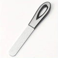 Stainless Steel Diamond Grit Nail File, Durable and Hypoallergenic, for Finger and Toe Nails, Perfect for Hard and Thick Nails