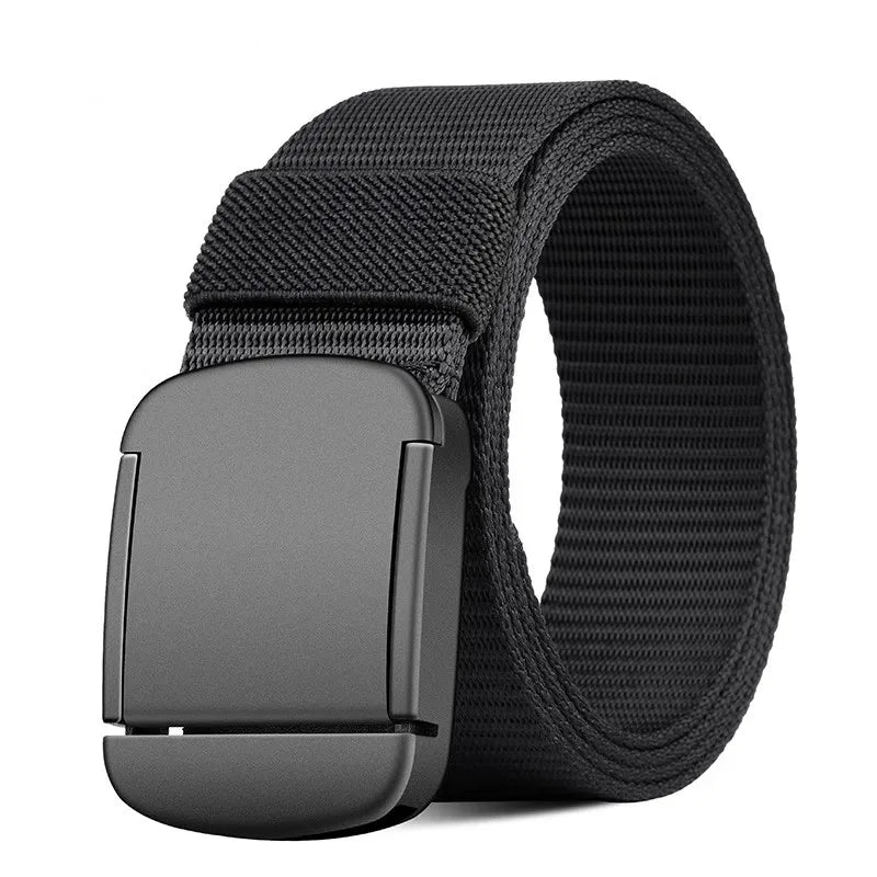 Military Automatic Buckle Nylon Belt Outdoor Hunting Multifunctional Tactical Canvas Belt High Quality Men And WomenBelt