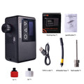 ThinkRider 120 PSI Portable Pocket Bike Electric Air Pump MINI  Tire Inflator For Bicycle Digital Gauge Display